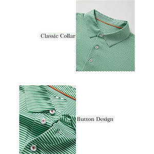 Polo de Golf para Hombre de Tela de Alto Rendimiento, Ligero y Transpirable, Camisas Cómodas de Manga Corta - Product Image 2