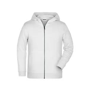 Sweat à capuche zippé bio et durable pour enfants – Sweats et pulls promotionnels - Product Image 3