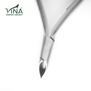 Cortacutículas Profesional Vina VNC-05-GC de Acero Inoxidable Gris con Cuchilla Afilada para el Cuidado de las Uñas, Duradero para Uso Diario - Product Image 3