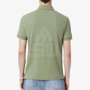 Polo en coton à la mode pour hommes polo respirant évacuant l'humidité parfait pour l'été et l'extérieur - Product Image 2