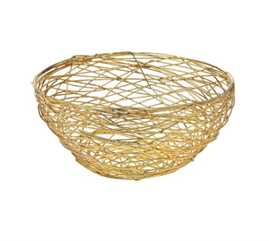 Millenium Handicrafts Bol de service en aluminium poli nickel moderne de luxe durable et résistant à la chaleur pour les mariages et la maison - Product Image 4