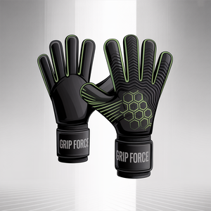 Gants de gardien de but en cuir de qualité supérieure personnalisables coupe personnalisée poignée en latex de football en gros - Product Image 6