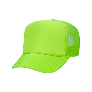 Casquette de camionneur en mousse turquoise, fabrication en gros, ODM personnalisé, fabricant d'usine, casquette snapback à dos en maille, logo personnalisé, couvre-chef promotionnel - Product Image 2