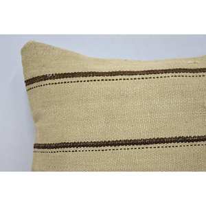 Luxury 14x14 Wool Pillow Vintage <b>Fluffy</b> Pattern Beige Kantha Patchwork <b>Cushion</b> for Bedding Sofa Decor 18x18 Inch Portable Woven - Product Image 2
