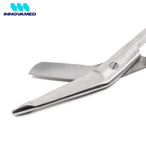 7.25 cm Ciseaux à pansement chirurgical de haute qualité en acier inoxydable Logo personnalisé Ciseaux à pansement chirurgical pour la chirurgie BY INNOVAMED - Product Image 5