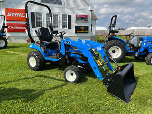 LS Industrial Single Cylinder 4x4 <b>Mini</b> Farm Tractor Front End Loader Backhoe 2-Stroke Gasoline <b>Lawn</b> <b>Mower</b> Fast Delivery LS - Product Image 5