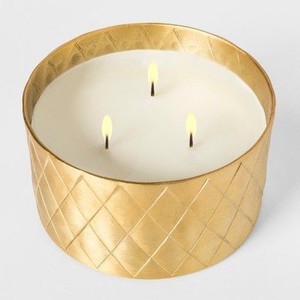 เชิงเทียนโลหะอลูมิเนียมสีทองหรูหราสำหรับตกแต่งบ้านลายคลื่นสไตล์คลาสสิก - Product Image 3