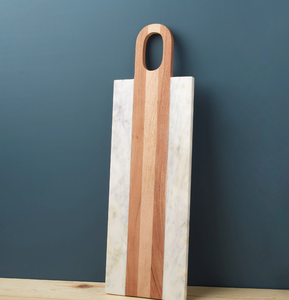 Venta al por mayor ecológica de mármol de madera de acacia charcutería tabla de quesos al por mayor cocina de madera de calidad alimentaria gran oferta - Product Image 1