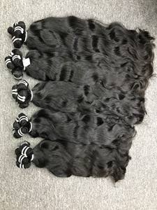 Vente en gros 100% extensions de cheveux humains vierges naturels ondulés bruts non transformés VQ cheveux vendeur vietnamien qualité Stock fermeture de lacet - Product Image 2