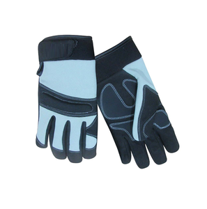 Guantes DE TRABAJO mecánicos de seguridad personalizados Guantes de trabajo de impacto con baja tasa al por mayor Guantes de trabajo de cuero de impacto - Product Image 4