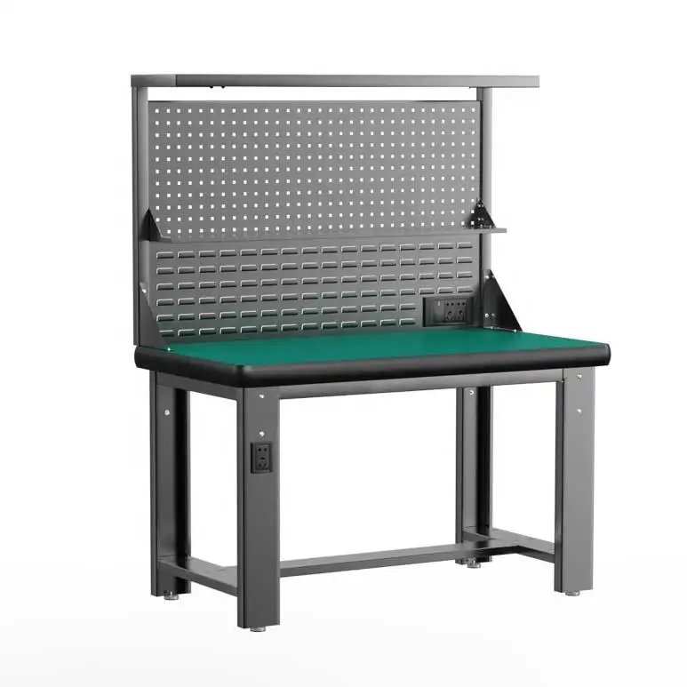 طاولة معزولة لمطابقة ثابتة معدنية لإصلاح الأجهزة الإلكترونية طاولات عمل لأحواض التجميع في ورش الورشات