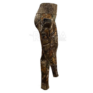 Leggings de chasse décontractés en tricot léger, respirants, anti-humidité, extensibles, pour l'entraînement en extérieur, séchage rapide, vêtements de sport et de fitness - Product Image 3