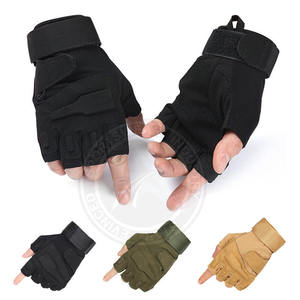Finger Less and Full Finger Tactical <b>Gloves</b> Hard <b>Knuckle</b> and Foam Protection for Shooting Air Soft Hunting <b>Gloves</b> - Product Image 4