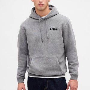 Collection d'hiver Sweat-shirt pour homme Matière polaire respirante avec cordon de serrage Conception de logo personnalisée avec manches longues Prix ​​abordable - Product Image 1