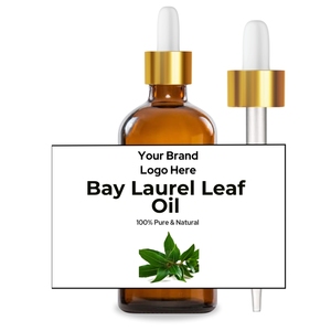 Aceite esencial de hoja de laurel de Laurel orgánico Premium (Laurus Nobilis) Cuidado de la piel del cuerpo Paquete de caja de cuidado de la salud Etiqueta privada pura OEM - Product Image 1
