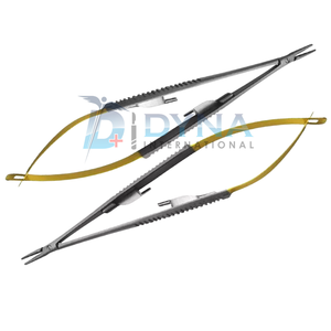 Castroviejo ที่ใส่เข็มแบบแมนนวลขนาด18ซม. 2X ทำจากไม้ฟีร์ม่าคม7 NH5024อุปกรณ์พื้นฐานสำหรับผ่าตัด - Product Image 1