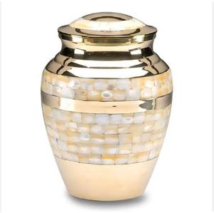 Belle et intemporelle urne funéraire rouge pour adultes pour cendres humaines - Product Image 2