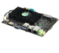 3.5 pouces carte mère Source usine I7 6th-7th 12v Oem intégré Ipc ventilateur industriel Pc Mini ordinateur X86 hôte avec Celeron 3855U