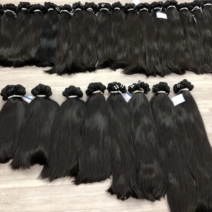 Offres de lots de mèches ondulées naturelles vietnamiennes brutes : Cheveux humains de qualité supérieure tissés à la machine (cuticules intactes, couleur personnalisée) - Product Image 3