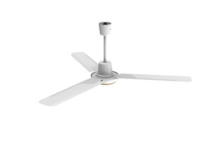 Ventilateur de plafond en métal à 3 pales Sunhouse Apex, 48 pouces, moteur DC 5 vitesses, design silencieux et économe en énergie, fabriqué à Hanoï - Product Image 2