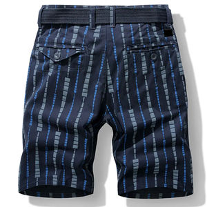 2025 Short en maille imprimé Jungle pour hommes personnalisé avec motif solide vente en gros en ligne avec LOGO personnalisé - Product Image 2