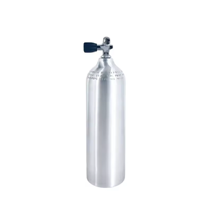 Bouteille de plongée en aluminium 1L, mini-cylindre de plongée portable, réservoir d'air compact pour l'approvisionnement en air sous-marin - Product Image 1
