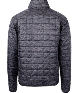 Veste matelassée pour hommes lourds quantité en vrac par temps froid avec col montant fermeture à glissière complète logo veste matelassée pour hommes - Product Image 4
