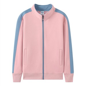 เสื้อสเวตเตอร์คาร์ดิแกนมีซิปแบบลำลองคอปกตั้งเสื้อผ้าทำงานสั่งทำพร้อมโลโก้พิมพ์ลายสำหรับฤดูใบไม้ร่วงและฤดูหนาว - Product Image 2