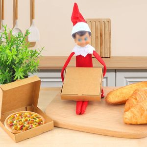 Cajas pequeñas para Pizza de 3,5 pulgadas, cajas desechables, Mini cajas de cartón para Pizza, 3,5x3,5 para Pizza, pastel, galletas, favores de fiesta - Product Image 4