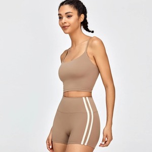 Women Tracksuit Color <b>Blocked</b> Jumpsuit <b>Yoga</b> Suit Sportswear Women Gym Set Sports Fitness Rompers Female Push Up Workout Bodysuit - Product Image 4