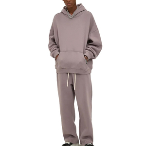 ชุดวอร์มโอเวอร์ไซส์สำหรับฤดูหนาวปี 2025 แบบยูนิเซ็กซ์ ผ้าฝ้าย ชุดจ็อกเกอร์ สกรีนโลโก้ตามสั่ง ชุดสเวตสูท คุณภาพพรีเมียม ทันสมัย สำหรับผู้ชาย - Product Image 3