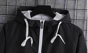 Autumn Winter Unisex Soft Shell Hooded <b>Jacket</b> <b>Fleece</b>-<b>Lined</b> Warm Windproof Waterproof Breathable Composite <b>Fleece</b> Windbreaker - Product Image 5