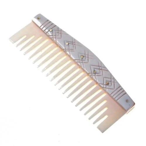 Premium Quality Handmade Natural Bone Inlay <b>Hair</b> <b>Comb</b> <b>Comb</b> Bone <b>Comb</b> for Salon Agate by tradebit - Product Image 2
