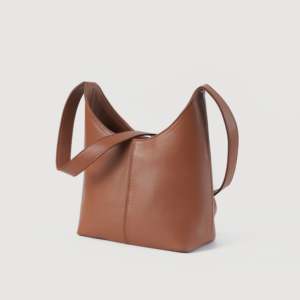 กระเป๋าโฮโบหนังแท้สเตฟานี บราวน์ - Product Image 3