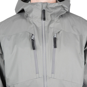 Men's Outdoor Sport <b>Stand</b> Collar Hood Windbreaker Jacket Breathable Running Hiking Rain Light <b>Weight</b> Waterproof Jacket Front - Product Image 3