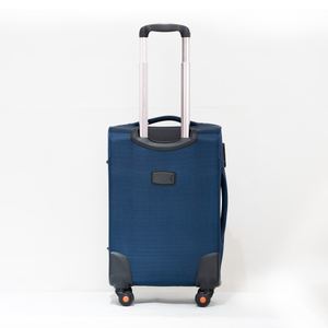 En stock 890 Bagages souples noir Accessoires valise de voyage 360 degrés Spinner roue ensembles de bagages 3 pièces en métal Logo personnalisé - Product Image 6