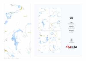 Carreaux de sol et de mur en porcelaine sans fin dorés 600x1200, haute densité, grand format - Product Image 3