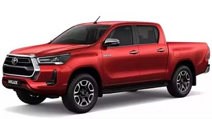 2023 perfetta miscela Hilux 2.8L doppia cabina 4 cil Turbo Diesel 6 marce automatica a trazione integrale di lusso in pelle per camion sinistra scura