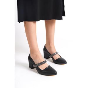 Scarpe col tacco donna Lisa pietra nera T113