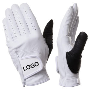 Vente en gros d'usine de gants de golf en cuir souple et durable de luxe gants de golf en cuir Cabretta personnalisés - Product Image 1