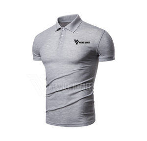 เสื้อยืดโปโลสำหรับผู้ชายเสื้อโปโลผ้าคอตตอนแห้งเร็วระบายอากาศได้ดีผ้า100% สำหรับทุกเพศ - Product Image 5