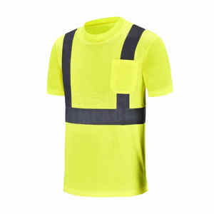 Camisa de seguridad de poliéster de calidad superior superventas para hombre, cómoda, transpirable, talla de adulto, logotipo personalizable a la venta - Product Image 1