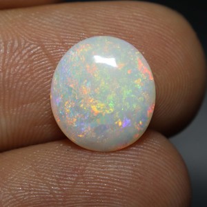 Cabujón de ópalo australiano Ópalo australiano natural Sólido Coober Pedy Multi Fire Opal Piedra preciosa suelta - Product Image 1
