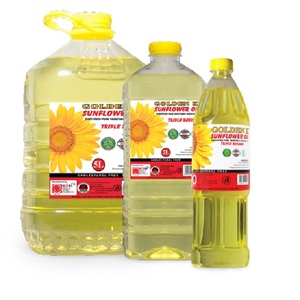 Aceite de Girasol Refinado Orgánico de 1 Litro en Botella PET, Aceite Comestible para Cocinar de Ucrania - Product Image 1