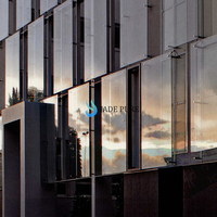 Verre trempé stratifié transparent sur mesure insonorisé pour cloison de salle de bain, escalier, bureau, extérieur, mur-rideau