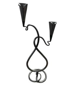 Lanterne en métal Antique et support de photophore suspendu pour candélabres à la maison décoration bougeoir Table à manger Accent - Product Image 2