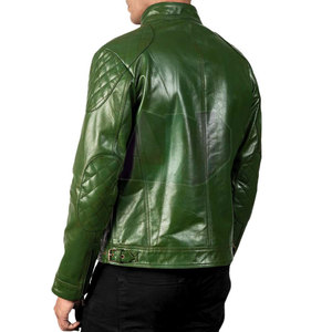 Chaqueta de Invierno de Cuero Genuino para Hombre de Primera Calidad, Ajuste Cómodo, Logotipo Frontal, Resistente al Viento, Transpirable, Perfecta para la Moda Casual Diaria - Product Image 5