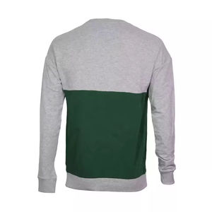 Sweat-shirt à col rond en gros, manches longues, décontracté, chaud, en polaire, sweat-shirts et sweats à capuche pour homme, basiques, coton mélangé - Product Image 6