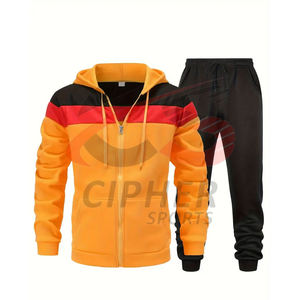 Chándal de lana transpirable de servicio OEM para hombre al por mayor, el mejor chándal de alta calidad para hombre, chándal de talla grande para hombre - Product Image 5