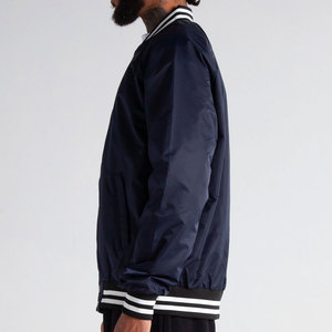 Chaquetas universitarias personalizadas para hombre al por mayor chaqueta bomber de béisbol Letterman con bordado personalizado accesorio de temporada de invierno - Product Image 3